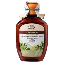 Ulei de Baie si Dus cu Uleiuri de Bergamota si Lime si Extract de Rodie Zelenaya Apteka, 250ml