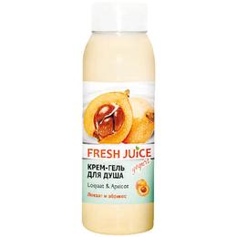 Gel de dus cremos cu extracte de caise si mosmon japonez fresh juice, 300ml
