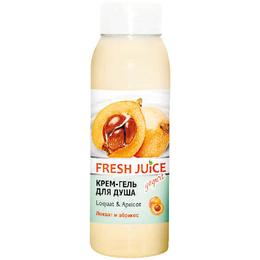 Gel de Dus Cremos cu Extracte de Caise si Mosmon Japonez Fresh Juice, 300ml