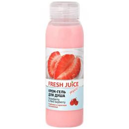 Gel de Dus Cremos cu Extracte de Capsuni si Myrica Rubra Fresh Juice, 300ml