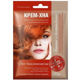 Vopsea crema vegetala henna fitocosmetic, clasica (roscat), 50ml