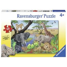 Puzzle animale safari, 60 piese - Ravensburger