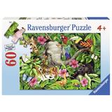 Puzzle prieteni tropicali, 60 piese - Ravensburger 