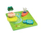 Puzzle relief  1,2,3 froggy - Djeco