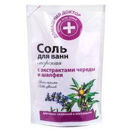 Sare de baie cu extracte de dentita si salvie doctorul casei, 500g