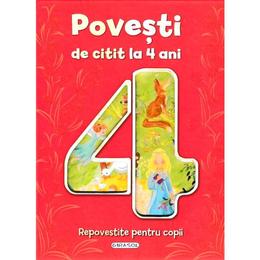 Povesti de citit la 4 ani, editura Girasol