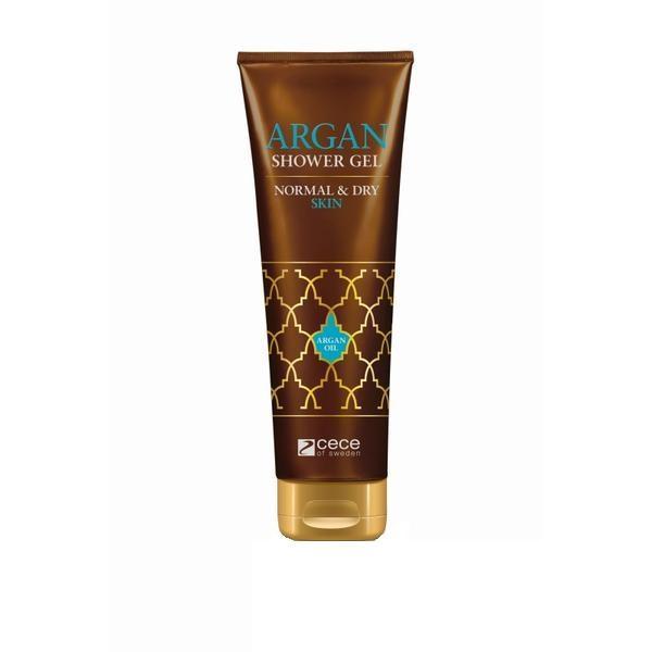 Gel de dus hidratant cu ulei de argan bio pentru corp si piele uscata - shower gel normal   dry skin argan cece of sweden 250 ml