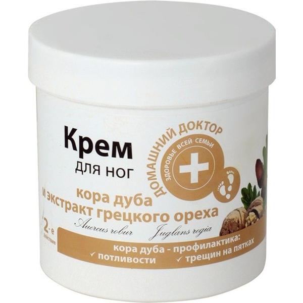 Crema pentru calcaie crapate cu extracte de stejar si nuca doctorul casei, 250ml