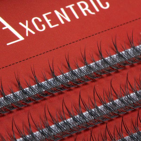 Gene false smocuri Excentric Silk Lashes 120 buc marimea S