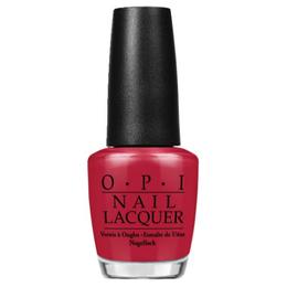 Lac de unghii - opi nail lacquer, chick flick cherry, 15ml