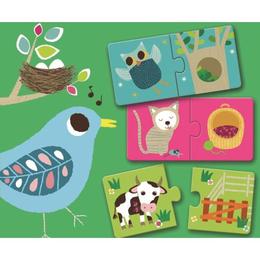 Puzzle duo habitat - djeco