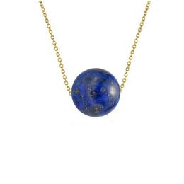 Colier Aur 14 karate cu Lapis Lazuli de 10 mm
