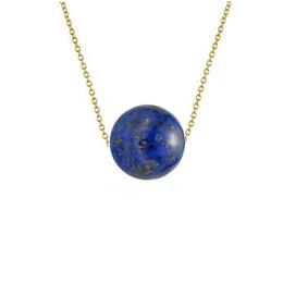 Colier Aur 14 karate cu Lapis Lazuli de 10 mm