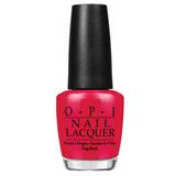 Lac de Unghii - OPI Nail Lacquer, Danke-Shiny Red, 15ml