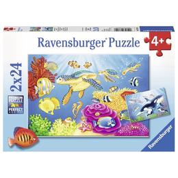 Puzzle acvatic, 2x24 piese - Ravensburger