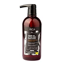 Emulsie post epilare cu ulei de canepa - rica hemp oil after wax emulsion, 500ml
