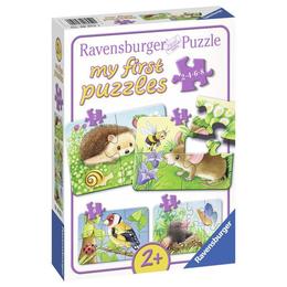 Primul meu puzzle animale din padure, 2/4/6/8 piese - ravensburger