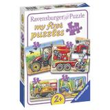 Primul meu puzzle utilaje agricole, 2/4/6/8 piese - Ravensburger