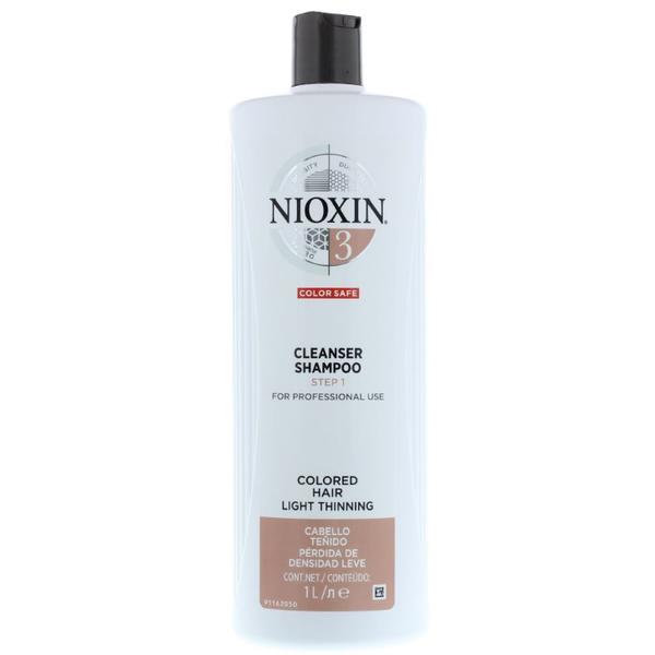 Sampon Par Fin cu Aspect Subtiat - Nioxin System 3 Cleanser Shampoo 1000 ml