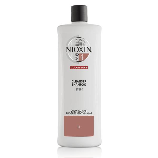 Sampon impotriva Caderii Parului pentru Par Vopsit - Nioxin System 4 Cleanser Shampoo, 1000 ml