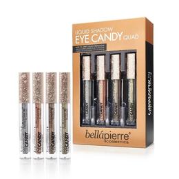 Set 4 farduri minerale lichide liquid eye candy - bellapierre