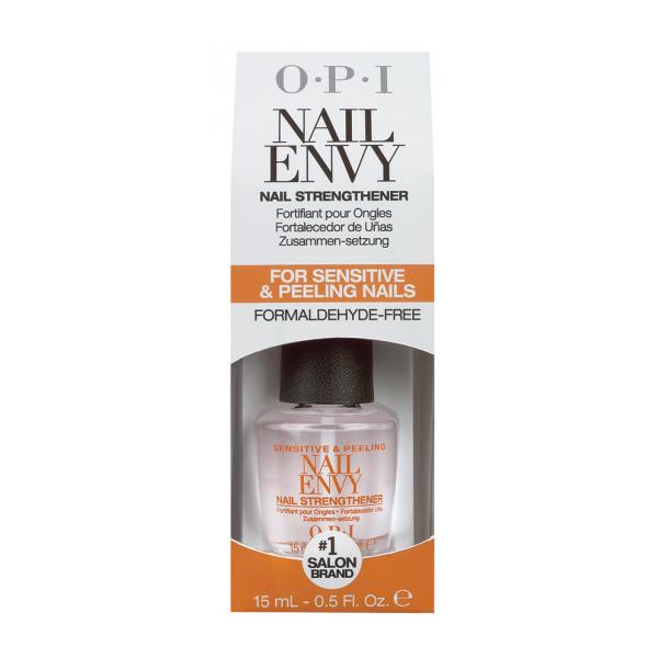 Tratament pentru Unghii Exfoliate si Sensibile fara Formaldehida - OPI Nail Envy Nail Strengthener For Sensitive & Peeling Nails Formaldehyde-Free, 15ml