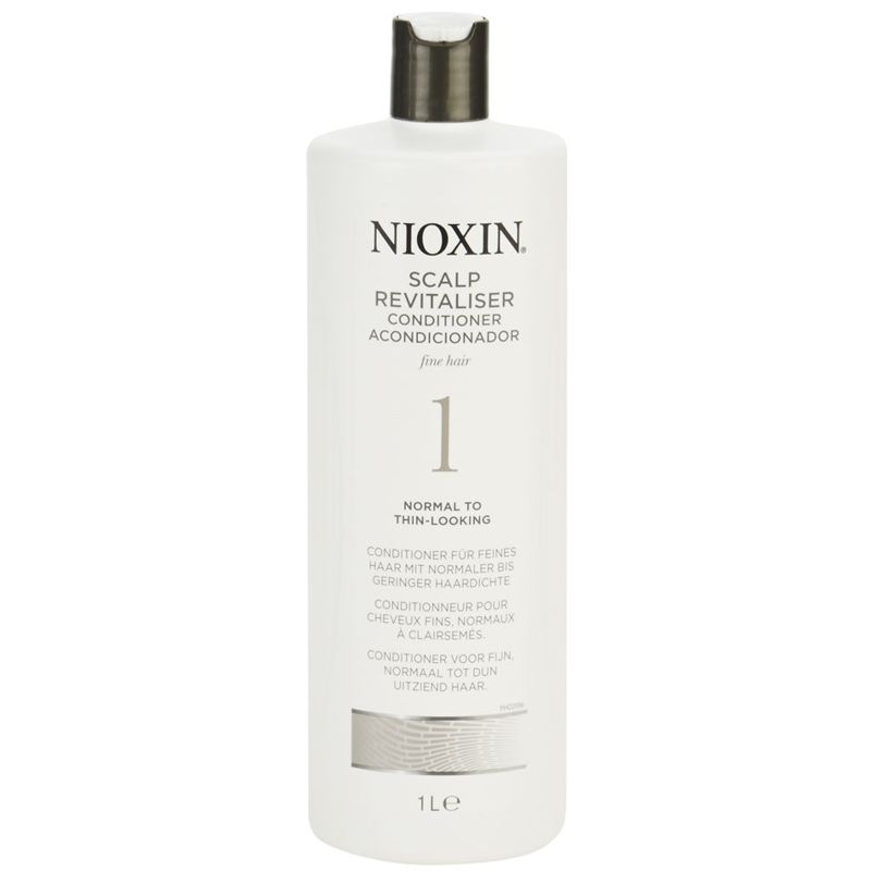 Balsam Par Fin Natural cu Aspect Subtiat - Nioxin System 1 Scalp Revitaliser Conditioner 1000 ml