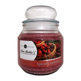 Lumanare parfumata spiced cranberry, mia bella's, 454 g