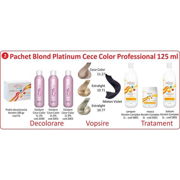 Pachet promo vopsire par – Blond Natural Silver Cece Color Professional