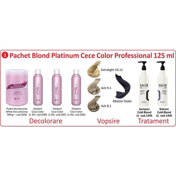 Pachet promo vopsire par – Blond Platinum Cece of sweden Color Professional blond imagine pret reduceri