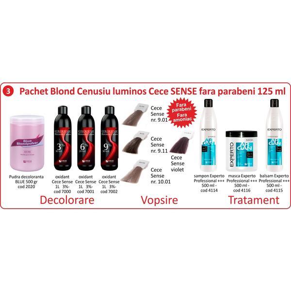 Poze Pachet promo vopsire par - Blond Cenusiu luminos Cece of sweden Sense fara Parabeni Professional