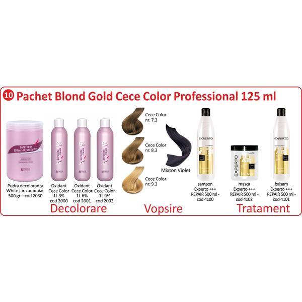 Pachet promo vopsire par – Blond Gold Cece of sweden Color Professional blond imagine pret reduceri