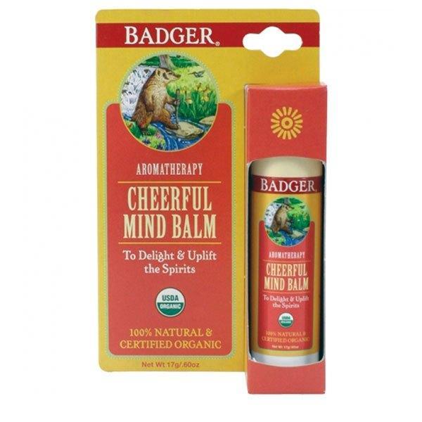 Ulei esential / balsam aromaterapie Badger Cheerful Mind 17g Badger imagine 2022