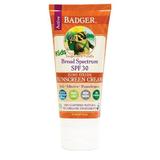 Badger Crema protectie solara SPF30 cu mandarine si vanilie pt. copii 87ml