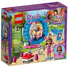 Lego friends - terenul de joaca al hamsterului oliviei (41383)