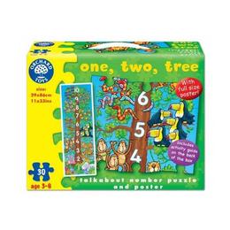 One, two, three, Floor puzzle. Puzzle de podea, Invatam sa numaram