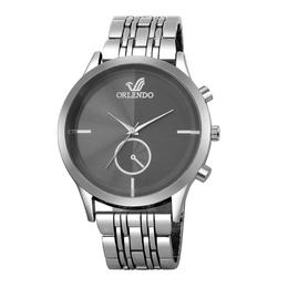 Ceas barbatesc orlando cs824, design fashion elegant, bratara metalica