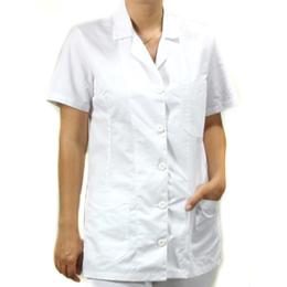 Halat Scurt Femei Prima, alb, tercot, marime S (38-40)