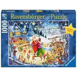 Puzzle - petrecere de craciun, 1000 piese - Ravensburger