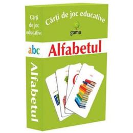 Alfabetul - carti de joc educative , editura gama