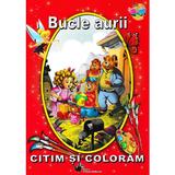 Bucle aurii - citim si coloram