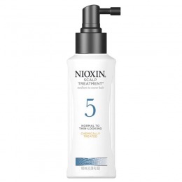 Tratament par normal spre aspru cu aspect subtiat - nioxin system 5 scalp treatment 100 ml