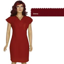 Rochita femei prima, grena, tercot, marime s (38-40)