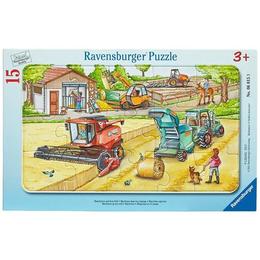 Puzzle masinarii, 15 piese - Ravensburger