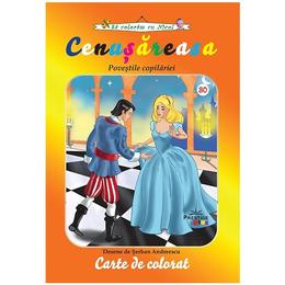 Cenusareasa. povestile copilariei - carte de colorat, editura prestige