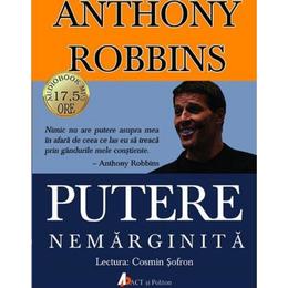 Cd carte audio putere nemarginita - anthony robbins, editura act si politon