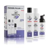 Pachet Impotriva Caderii Parului Tratat Chimic cu Aspect Dramatic Subtiat - Nioxin System 6, Sampon 150 ml+ Balsam 150 ml+ Tratament 40 ml