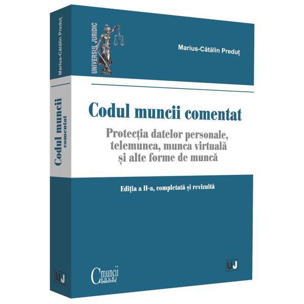 Codul muncii comentat ed.2 - marius-catalin predut, editura universul juridic