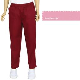 Pantalon unisex prima, tercot, roz deschis, marime s (38-40)