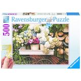 Puzzle flori si palarii, 500 piese - Ravensburger